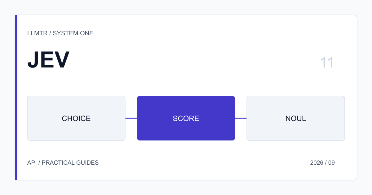 Noul, Choice ve Score soru türlerini gösteren Jev karar akışı.